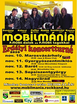 Mobilmánia, Erdélyi turné